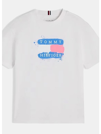 tommy jeans flag graffiti παιδικό t-shirt (9000285406_1539)