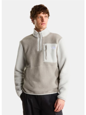 the north face m yumiori 1/4 zip stone slab/cu