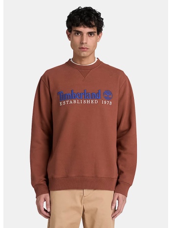 timberland m embroidered logo bb crew sweatshirt