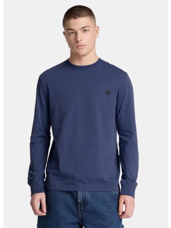 timberland m tree embroidered ls tee (slim