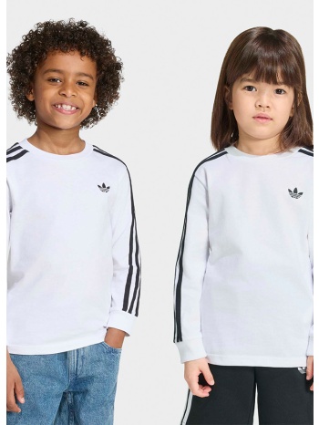 adidas originals 3-stripes παιδική μακρυμάνικη μπλούζα