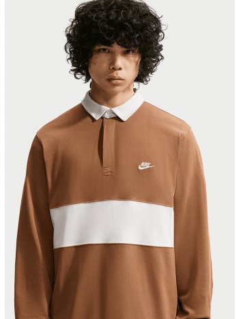 nike club ανδρική μακρυμάνικη μπλούζα polo