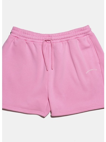 pink soda sport baton fleece γυναικείο σορτς