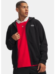 under armour rival fleece full-zip hoodie ανδρικό φούτερ με κουκούλα (9000288493_93012)
