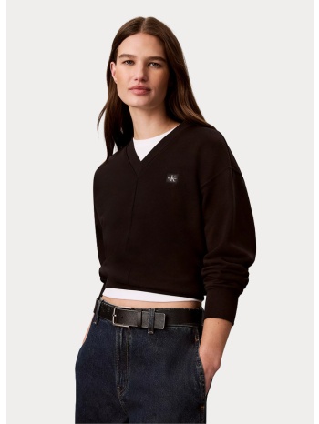 calvin klein w ls premium terry vnk sweatshirt