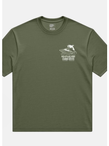 vans m pauly`s delivery ss tee green bal (9000286307_96216)