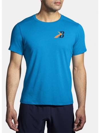 brooks distance short sleeve 2.0 ανδρικό t-shirt