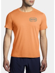brooks distance short sleeve 2.0 ανδρικό t-shirt (9000144985_68678)