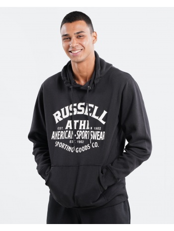 russell athletic sportswear ανδρική μπλούζα με κουκούλα