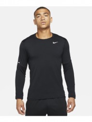 nike dri-fit ανδρική μακρυμάνικη μπλούζα για τρέξιμο (9000081436_8621)