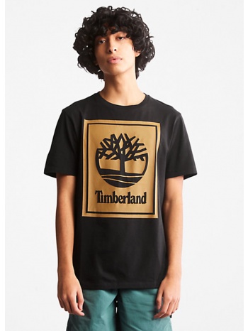timberland front stack logo ανδρικό t-shirt