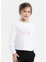 levis cropped long παιδική cropped μπλούζα με μακρύ μανίκι (9000086137_1539)