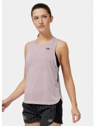 new balance impact run luminous γυναικεία αμάνικη μπλούζα (9000143683_68485)