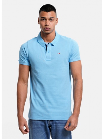 tommy jeans placket ανδρικό polo t-shirt (9000142678_68271)