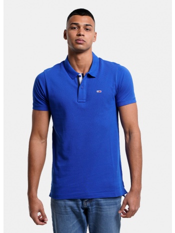 tommy jeans placket ανδρικό polo t-shirt (9000142493_3126)