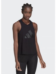 adidas performance train icons 3 bar logo γυναικεία αμάνικη μπλούζα (9000136671_1469)