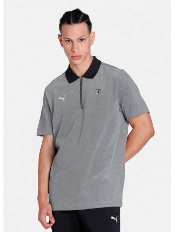 puma ferrari style 2 tone ανδρικό polo t-shirt