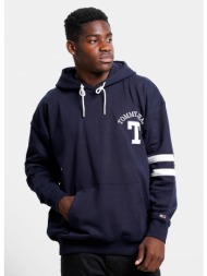 tommy jeans tjm ovzd cb letterman hoodie (9000152563_70192)