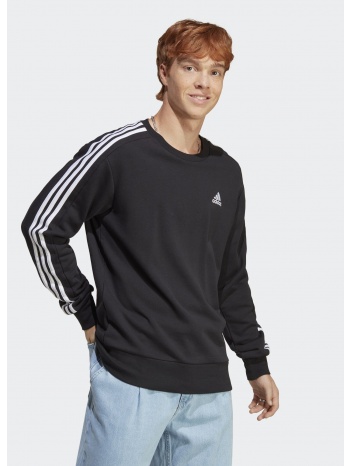 adidas essentials french terry 3-stripes sweatshirt