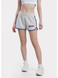 superdry ovin vintage vl college short γυναικείο σορτς (9000103802_54965)