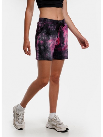 target bermuda frenchterry `happy` γυναικείο σορτς