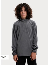 nuff fleece παιδική μπλούζα φούτερ 1/4 (9000108459_6778)