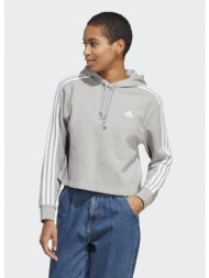 adidas essentials 3-stripes french terry crop hoodie (9000134341_63041)