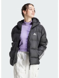 adidas essentials 3-stripes mid down hooded jacket (9000163750_1469)