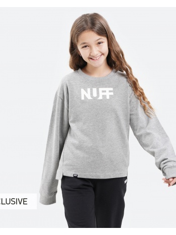 nuff crew big logo παιδική μπλούζα φούτερ (9000085013_8235)