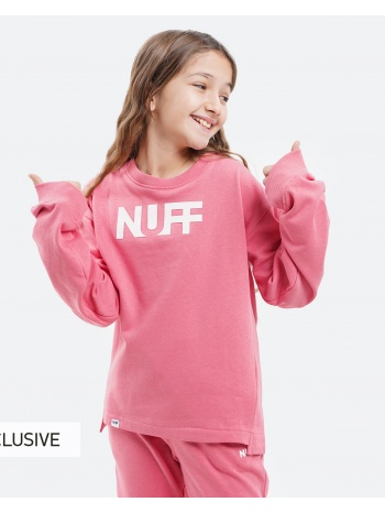 nuff crew big logo παιδική μπλούζα φούτερ (9000085012_2873)