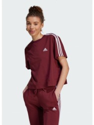 adidas sportswear essentials 3-stripes single jersey crop top (9000166041_69495)