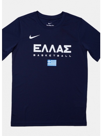 nike greece 2023 παιδικό mπασκετικό t-shirt