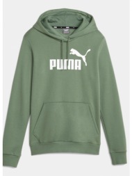 puma ess logo hoodie γυναικεία μπλούζα με κουκούλα (9000158955_48958)