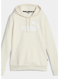 puma essential logo hoodie γυναικεία μπλούζα με κουκούλα (9000159085_71747)