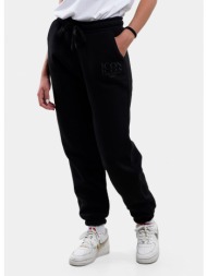 target cuffed pants fleece `icon` γυναικείο παντελόνι φόρμας (9000150056_001)