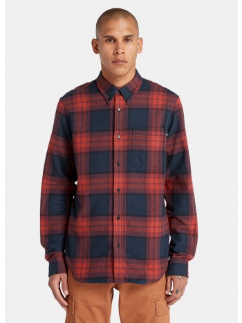 timberland ls heavy flannel plaid shirt regular