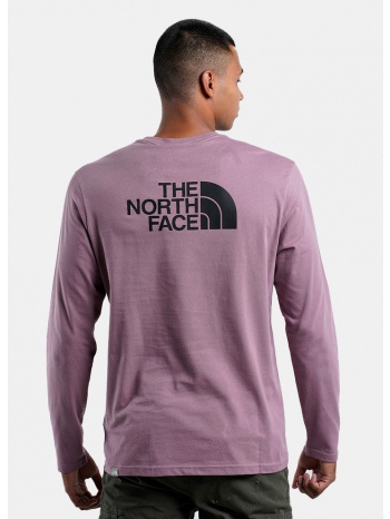 the north face l/s easy tee fawn grey (9000158115_71536)