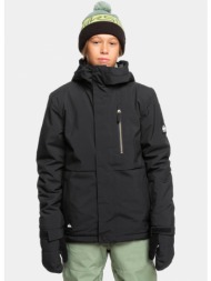 quiksilver snow mission solid youth jk μπουφαν παι (9000160458_23199)