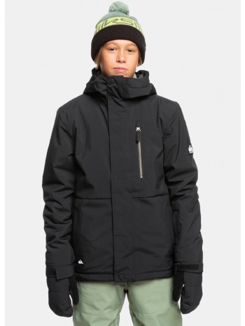 quiksilver snow mission solid youth jk μπουφαν παι