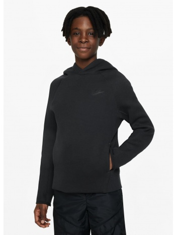 nike sportswear tech fleece παιδική μπλούζα με κουκούλα