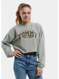 tommy jeans tjw crp luxe varsity crew (9000160998_59004)