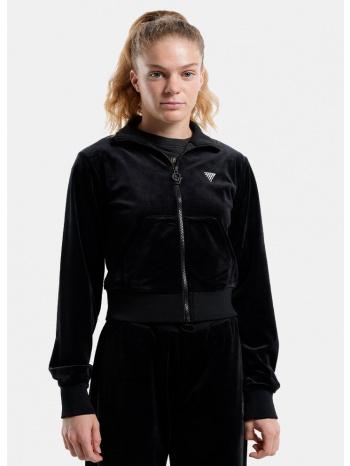 guess couture full zip sweatshirt φουτερ γυναικειο