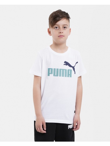puma ess+ 2 col logo παιδικό t-shirt (9000096714_57409)