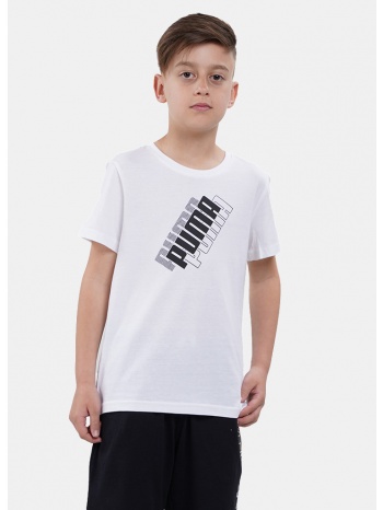 puma power logo παιδικό t-shirt (9000096500_22505)