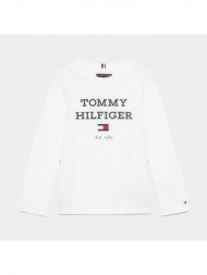 tommy jeans th logo tee l/s (9000175323_1539)