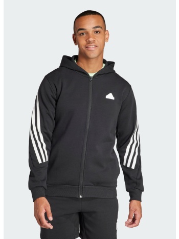 adidas sportswear future icons 3-stripes full zip hoodie