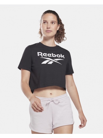 reebok sport identity γυναικείο crop t-shirt