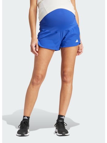 adidas pacer woven stretch training maternity shorts
