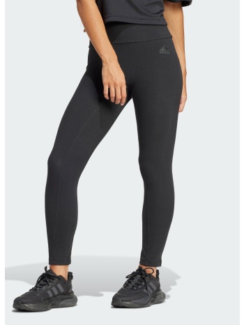 adidas sportswear lounge ribbed high-waist 7/8 leggings
