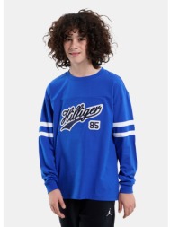 tommy jeans hilfiger script tee l/s (9000175324_3126)